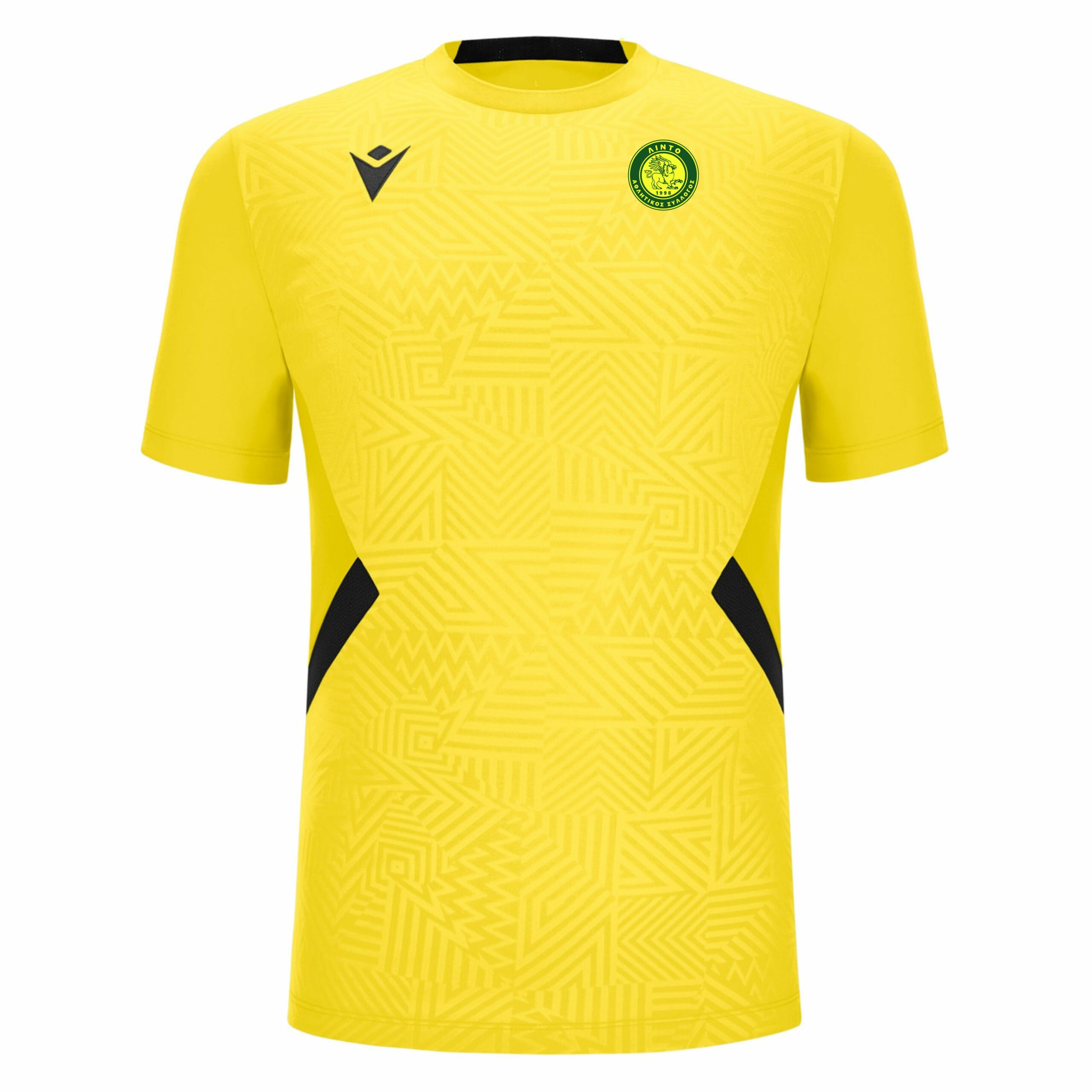 4 Shedir Match Day GK Shirt Yellow/Black - LIDO F.C. - Image 1