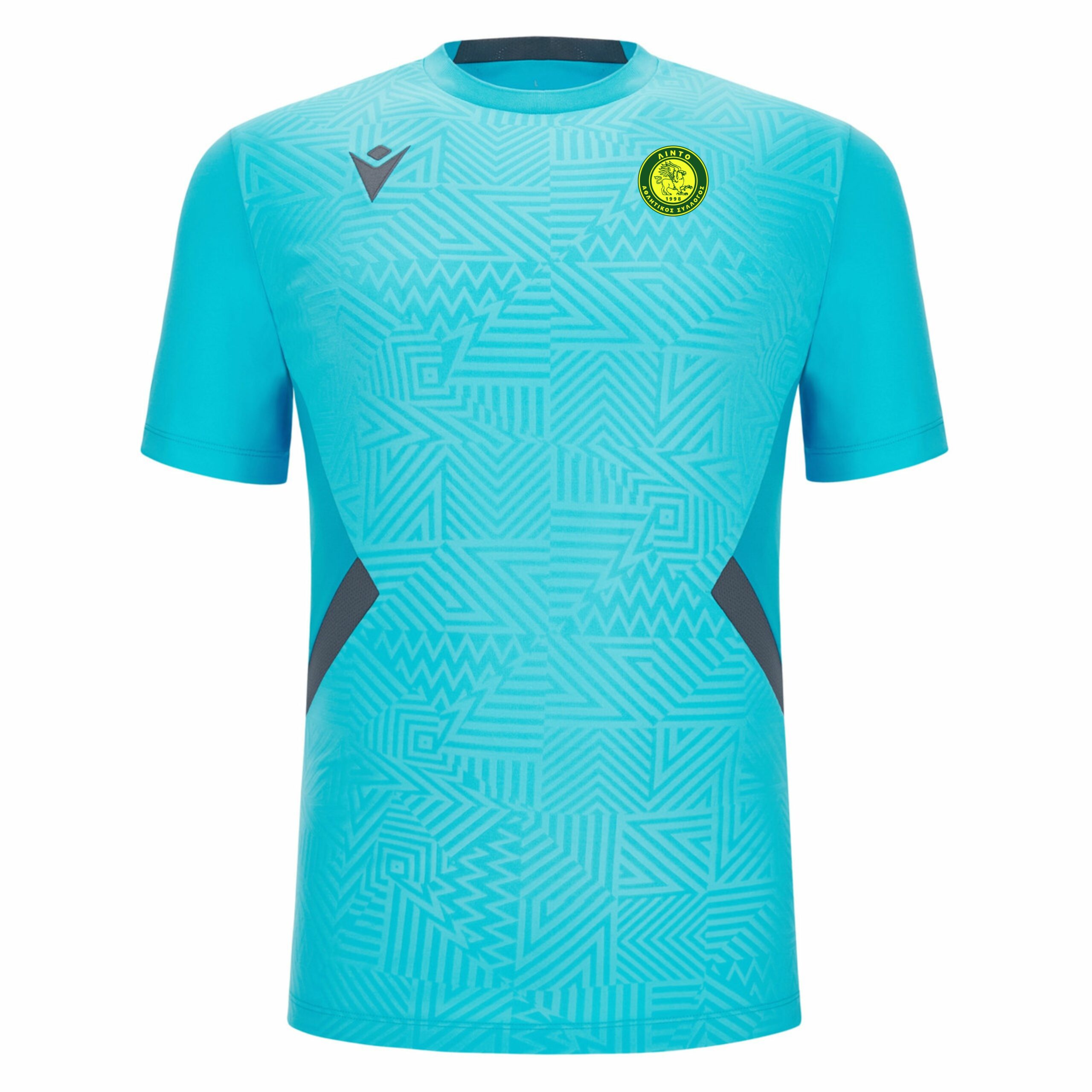 5 Shedir Match Day GK Shirt Neon Sky - LIDO F.C. - Image 1
